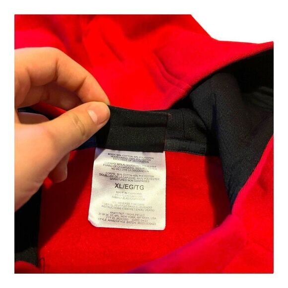 And1 Mens Red Basketball Hoodie XL New With Tags Sweatshirt Athletic Sport - Picture 5 of 8